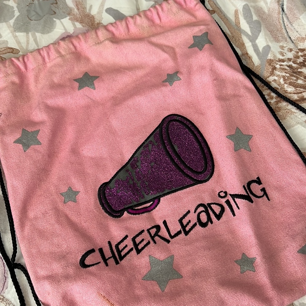 Pink string bag - Picture 3 of 6
